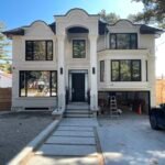 modern stucco finish on residential home lakeland