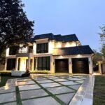 modern stucco finish on residential home tennyson