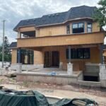 modern stucco finish on residential home wakely